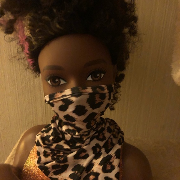 NWOT Cheetah Gator Mask 🐆 😷 or Neck Scarf 🧣 - Picture 4 of 9